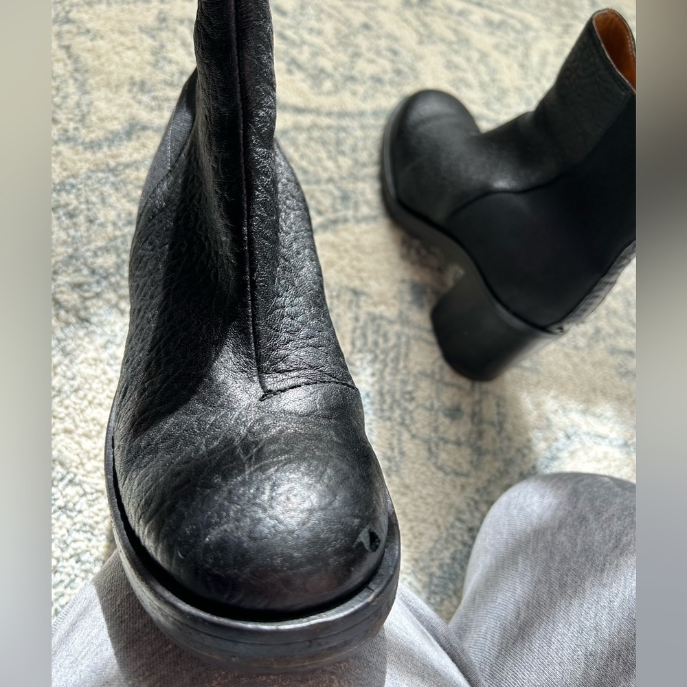Buttero Women’s Italian Black Leather Ankle Boot size 8 EU 41 - Picture 13 of 15